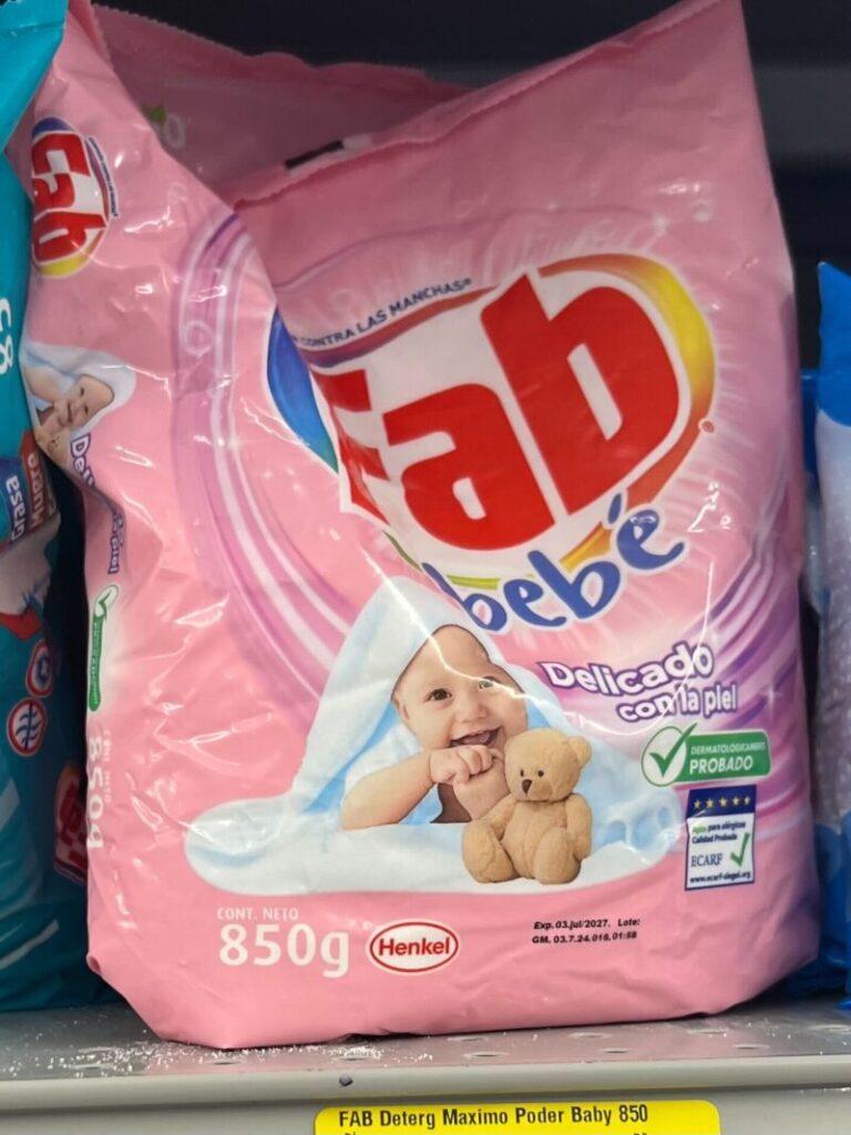 ドミニカ共和国の洗剤です